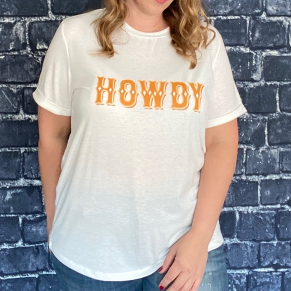 2X Howdy Graphic Tee - Picture 1 of 3